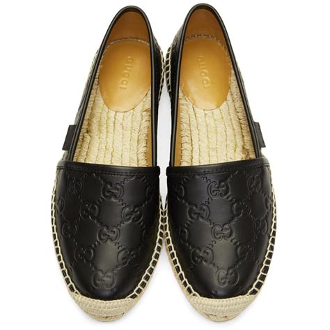 gucci black espadrilles